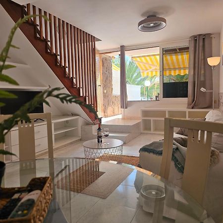 Stylish And Comfortable Duplex Apartment Near Swimming Pool Mogán Zewnętrze zdjęcie