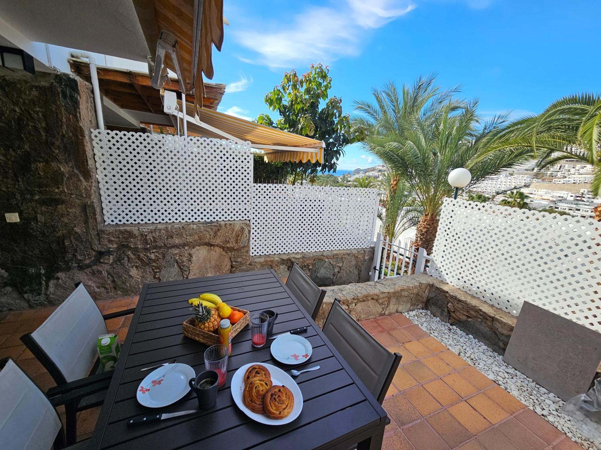 Stylish And Comfortable Duplex Apartment Near Swimming Pool Mogán Zewnętrze zdjęcie
