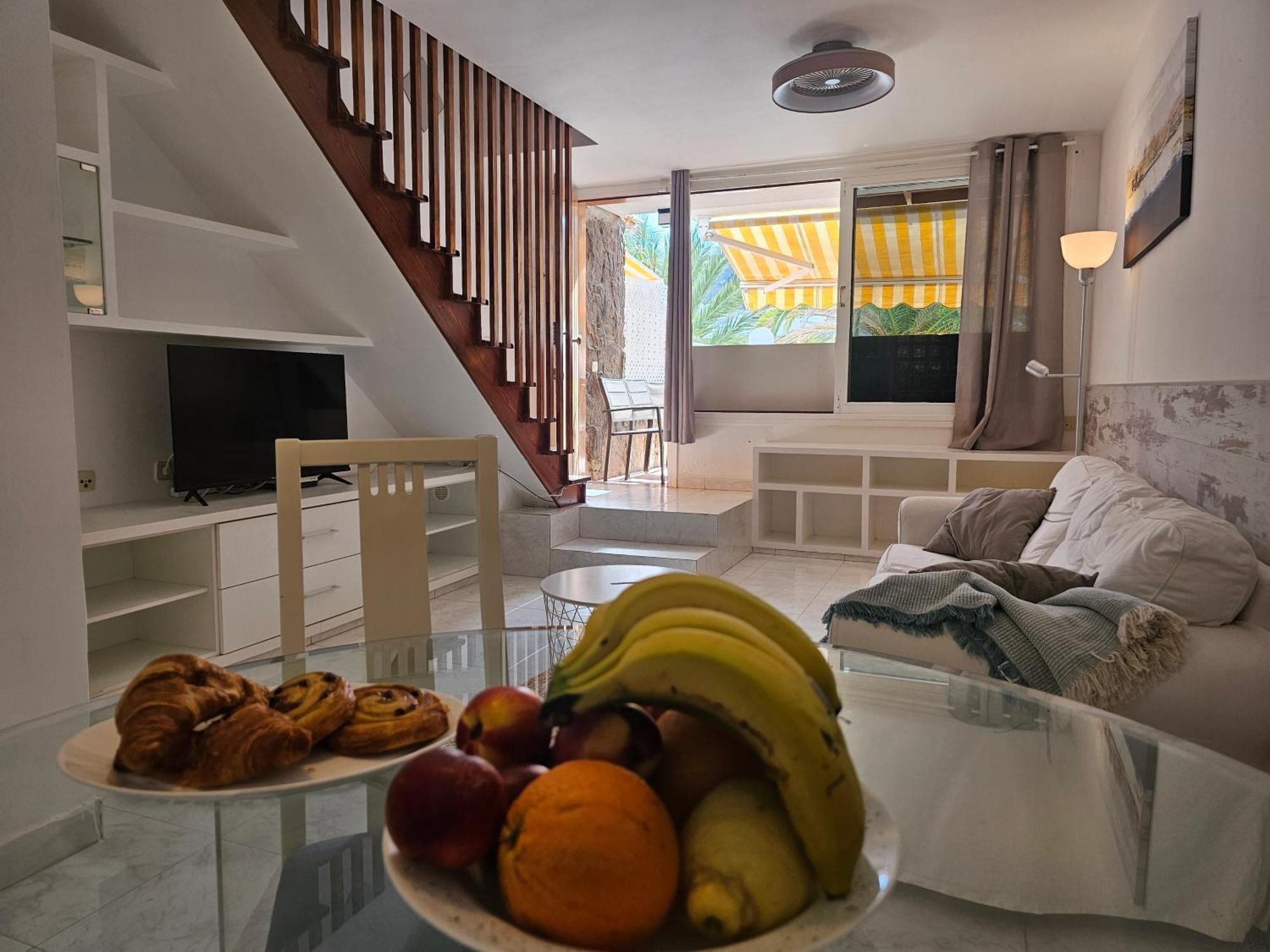 Stylish And Comfortable Duplex Apartment Near Swimming Pool Mogán Zewnętrze zdjęcie